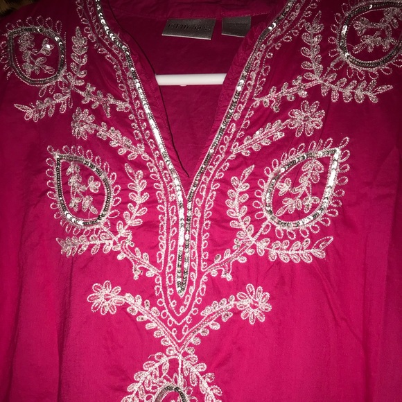 Beautiful Pink Blouse - Picture 3 of 5